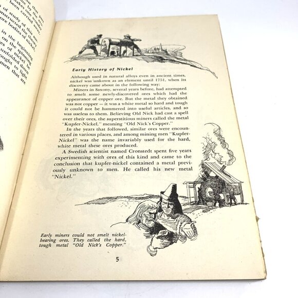 The Romace of Nickel Paperback Book 1947 Litho USA - Picture 3 of 6
